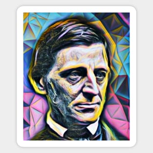 Ralph Waldo Emerson Portrait | Ralph Waldo Emerson Artwork 2 Sticker